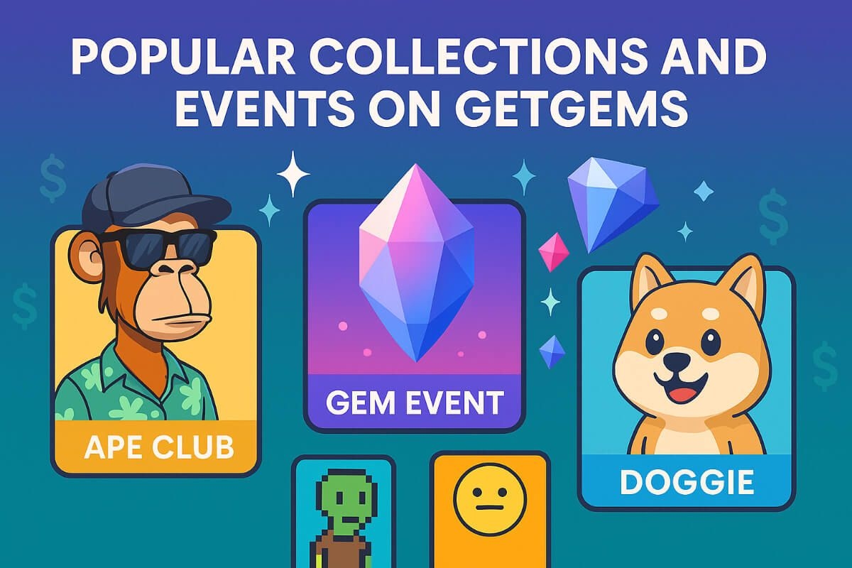 Popular Collections and Events on GetGems