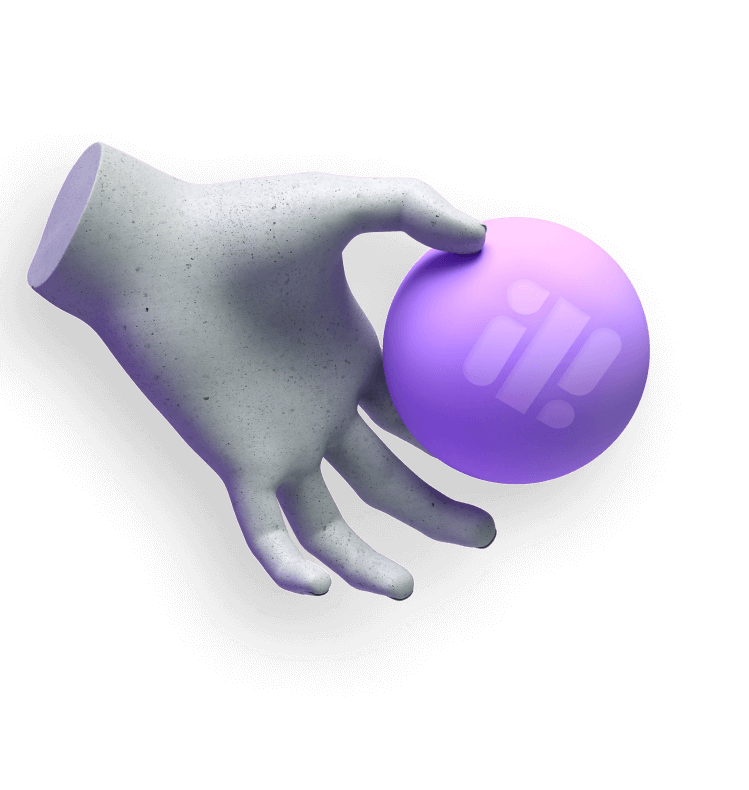 Hand with MSQ ball